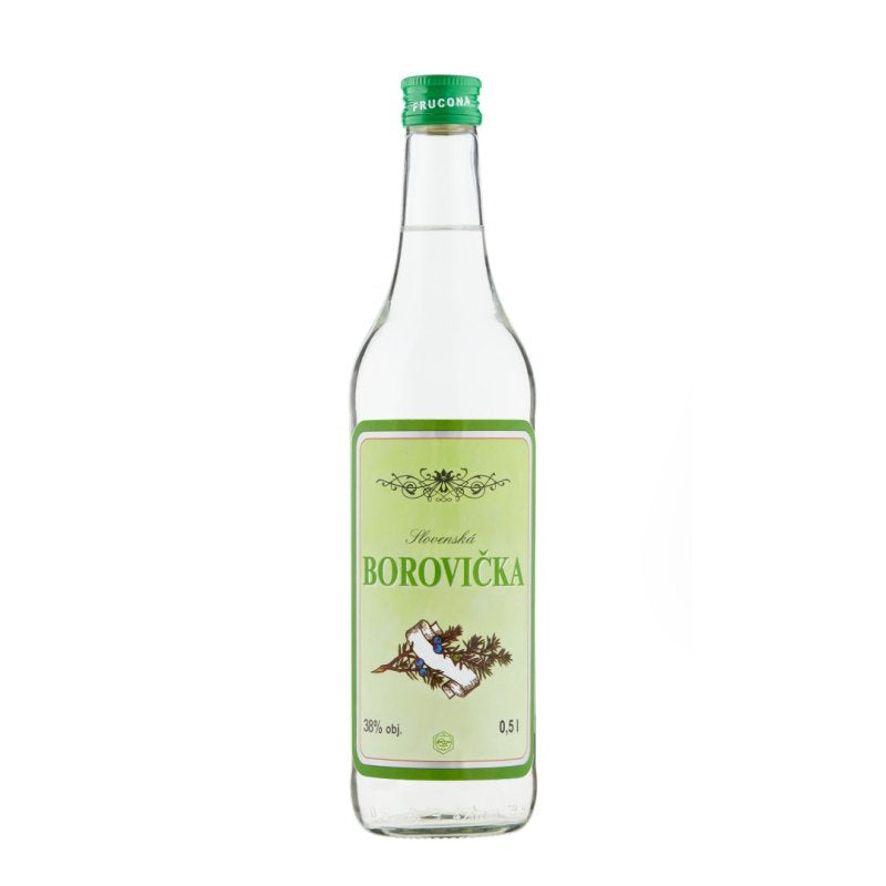 Borovička slovenská 38% 0,5l