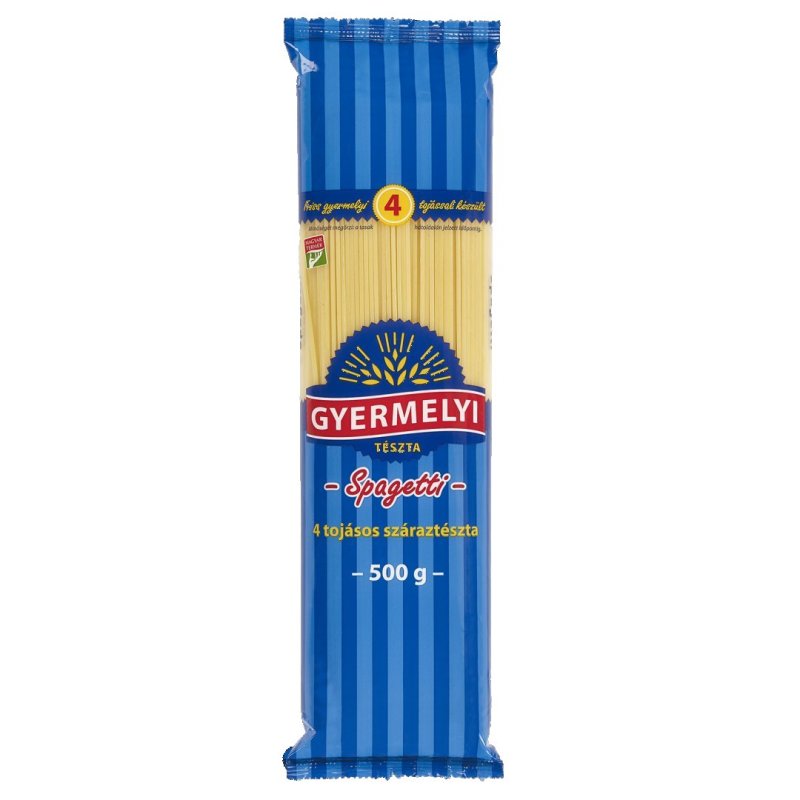 Cestoviny Špagety 4 vaječné 500g Gyermelyi