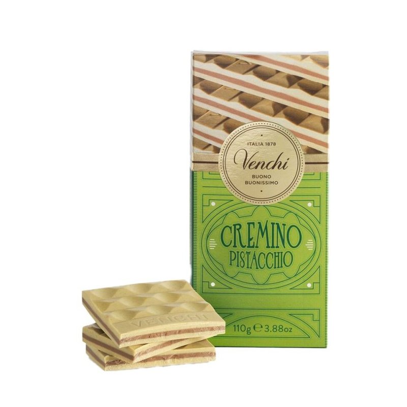 Čokoláda mliečna VENCHI Cremino Pistacchio 110g