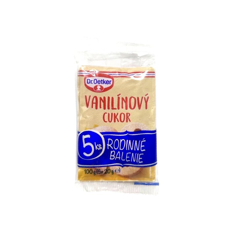 Cukor Vanilínový 5ks balení 100g Dr.Oetke