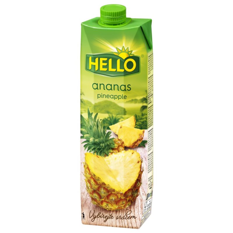 Džús Ananás 50% 1l Hello