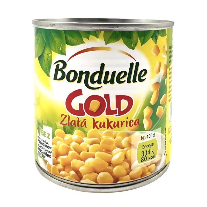 Kukurica Zlatá 340g PP285g Bonduell