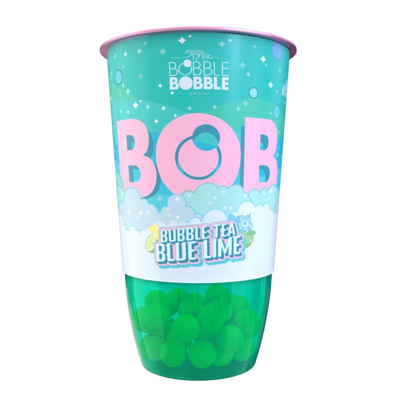 Nápoj Bubble Tea BLUE LIME 360ml