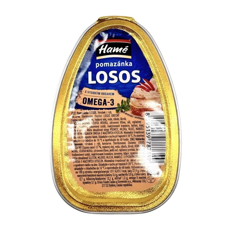 Nátierka Losos 100g Hamé