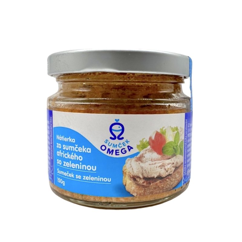 Nátierka Sumček africký so Zeleninou 150g