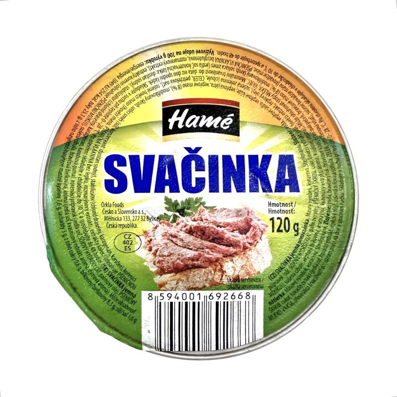 Nátierka Svačinka 120g Hamé