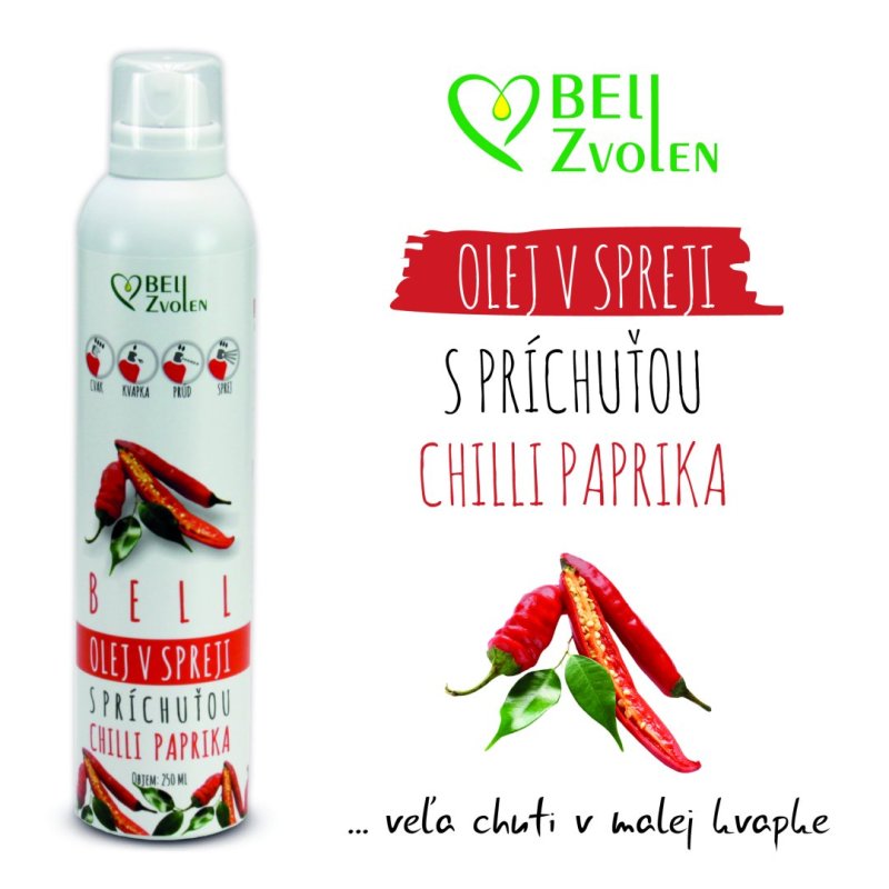 Olej BELL sprej CHILLI 250ml