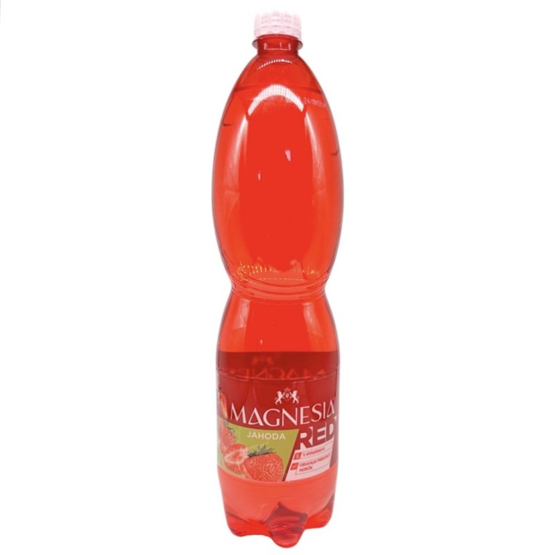 Voda Magnesia RED Jahoda 1,5l PET