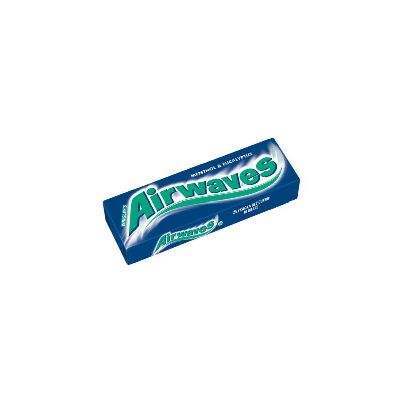 Žuvačky Airwaves Menthol/Eukalyptus dražé 14g