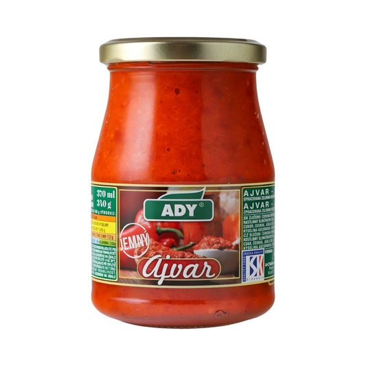Ajvar Jemný 370ml PP 340g Ady