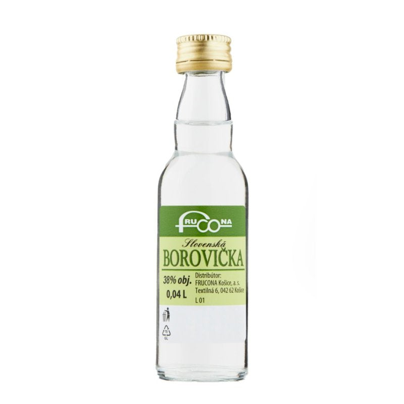 Borovička slovenská 38% 0,04l