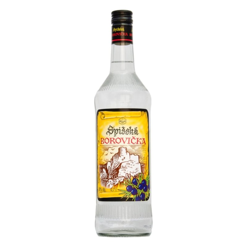 Borovička spišská 38% 0,7l