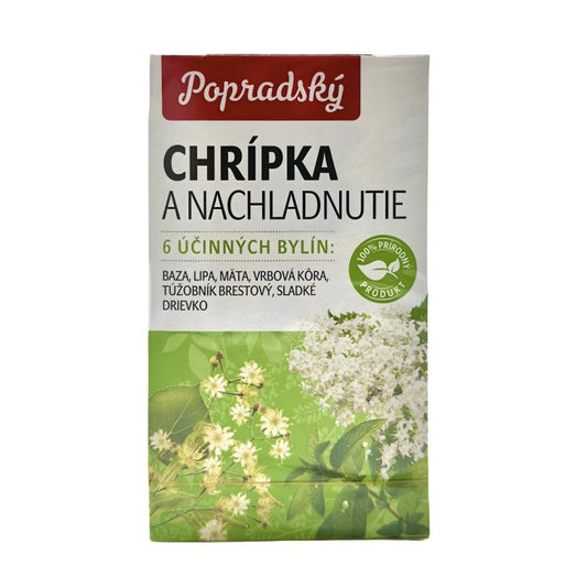 Čaj bylinný Chripka a nachladnutie 22,5g BOP