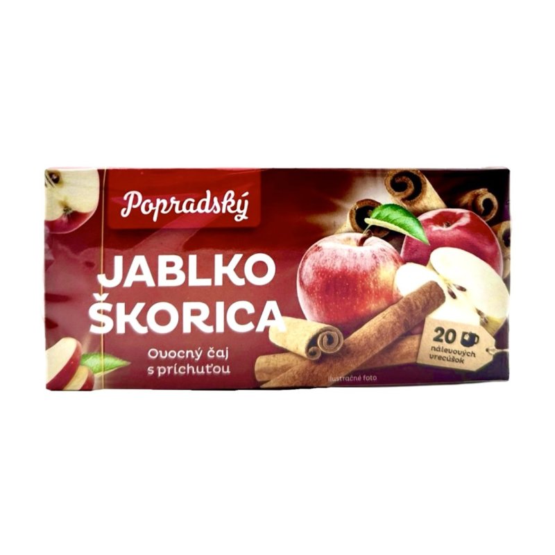 Čaj ovocný Jablko-škorica 40g BOP