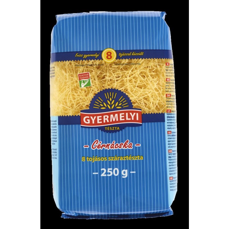 Cestoviny Vlasovky 8 vaječné 250g Gyermelyi