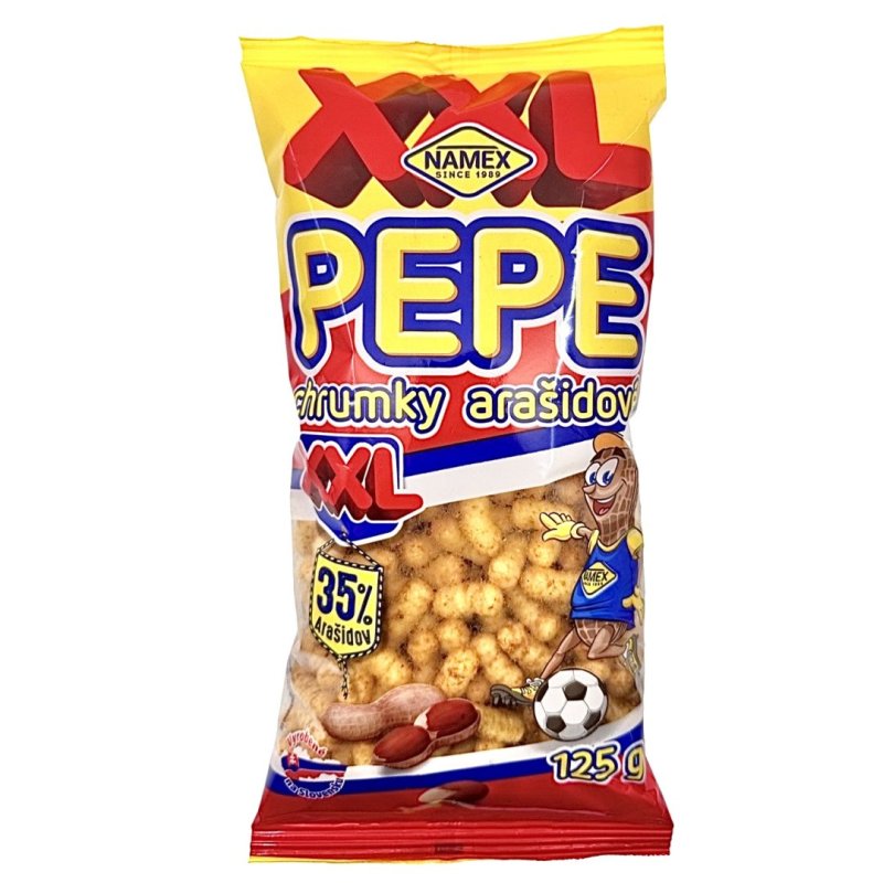 Chrumky Pepe Arašidové 125g Namex
