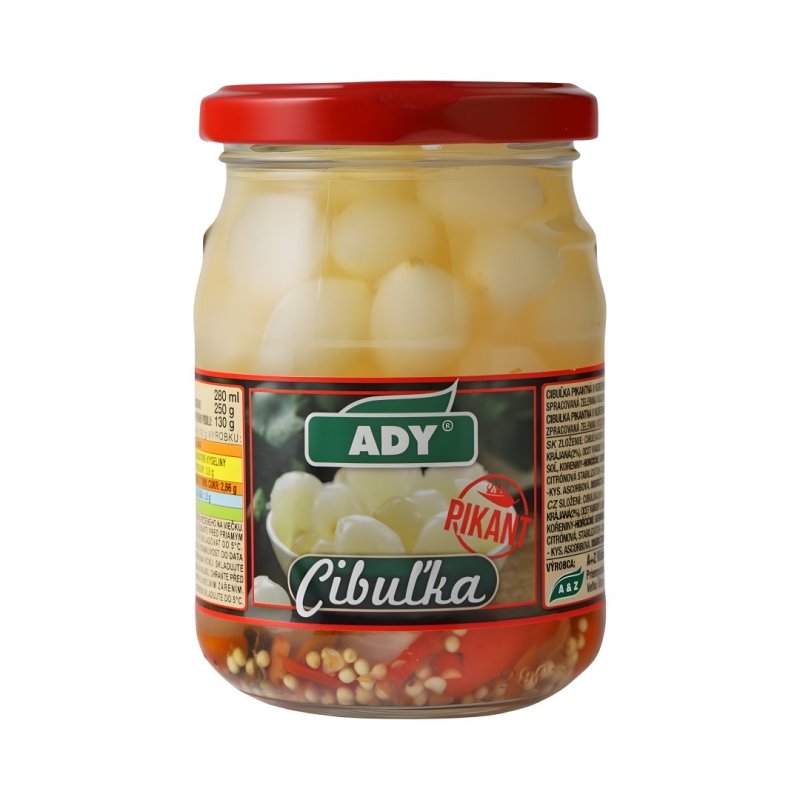 Cibulka Pikantná 280ml PP130g Ady