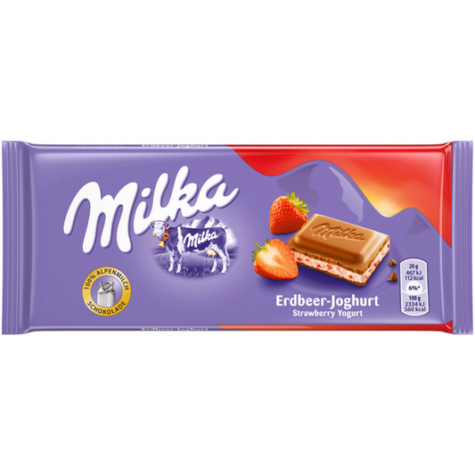 Čokoláda Milka Jahodová 100g