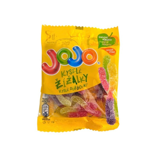 Cukríky Jojo Kyslé Dážďovky 80g