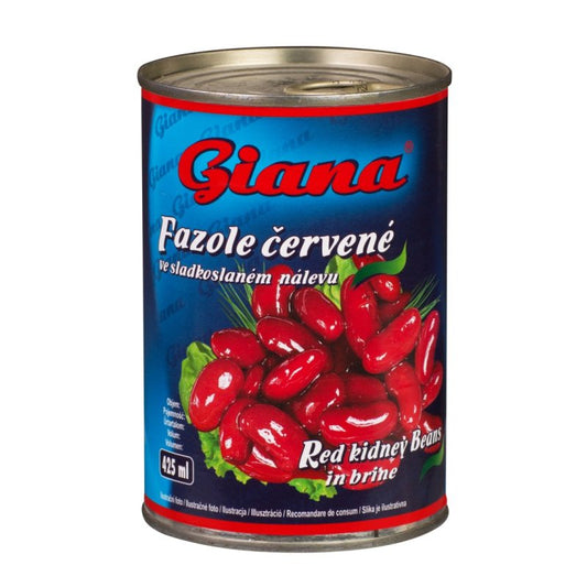 Fazuľa Červená Kidney 425ml PP 240g Giana