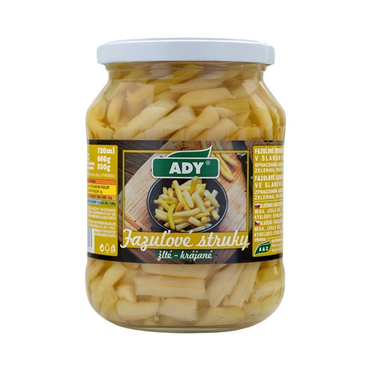 Fazuľové Struky Žlté 720ml PP 350g Ady
