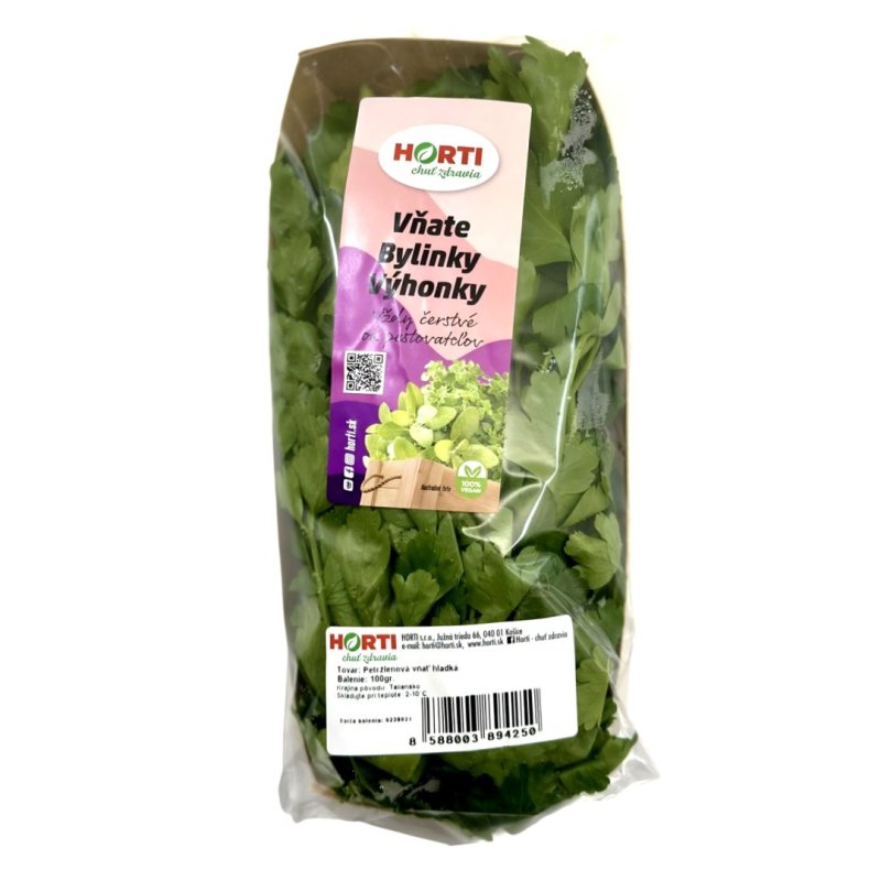 HORTI Petržlenová vňať hladká 100g
