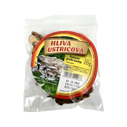 Huby sušené Hliva ustricová 20g sáčok