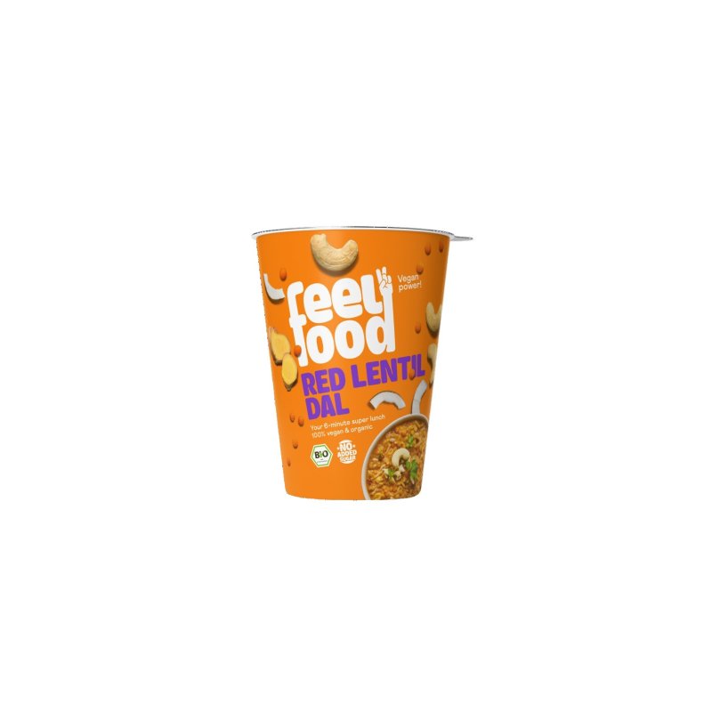 Instantné jedlo Red Lentil Dal 85g Feel Food