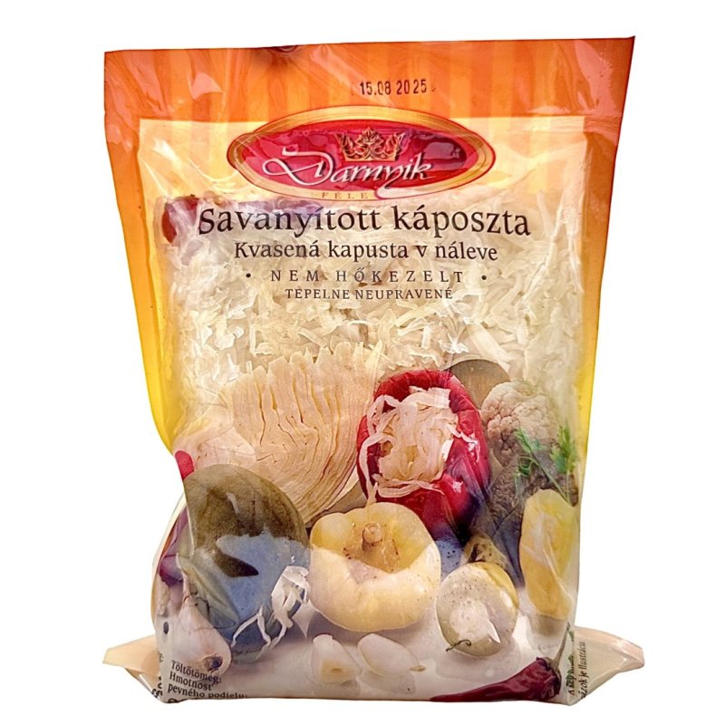 Kapusta kvasená s feferónom 1000 g