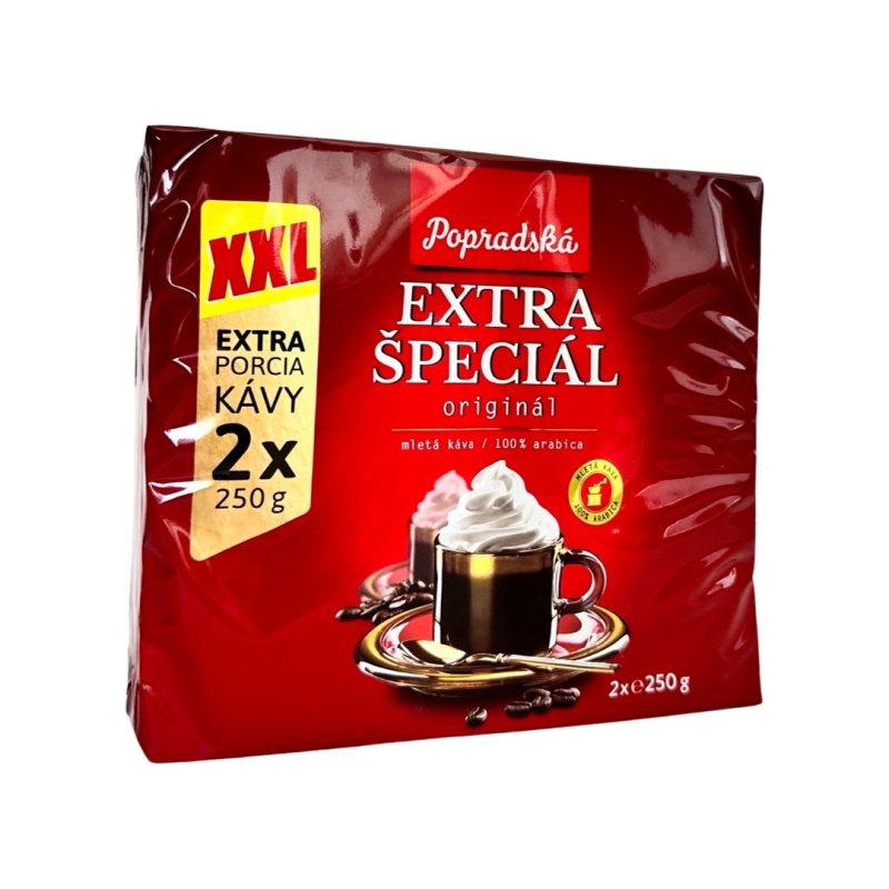 Káva mletá Extra Špeciál 2x250g BOP