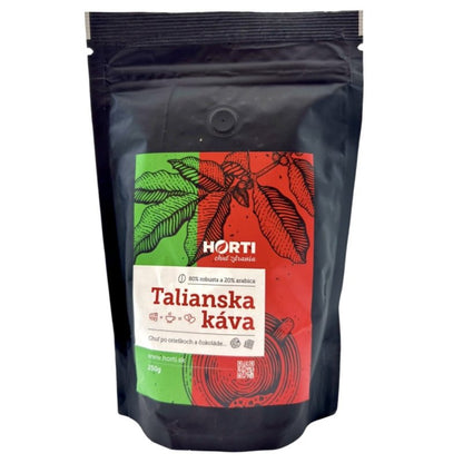Káva Talianska HORTI zrnková 250g