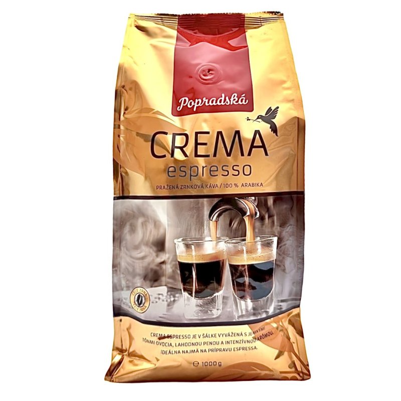 Káva zrnková Crema Espresso 1kg BOP