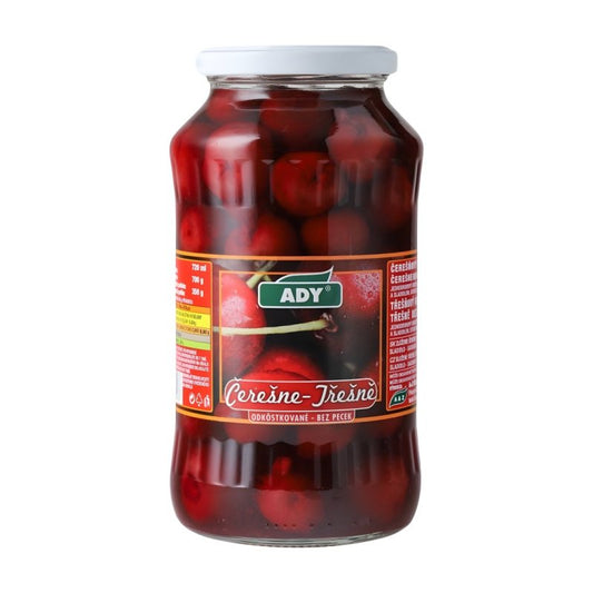 Kompót Čerešne odkôstkované 720ml PP350g Ady