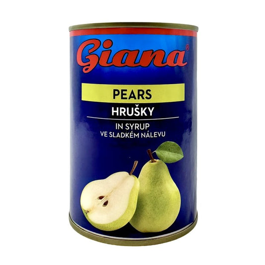 Kompót Hrušky 425ml PP230g Giana