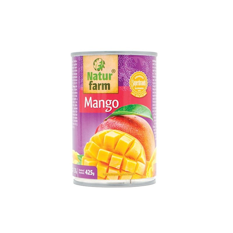 Kompót Mango 425g PP zzz g Natur Farm
