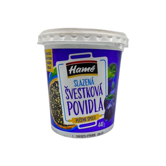 Lekvár slivkový sladený 440g Hamé