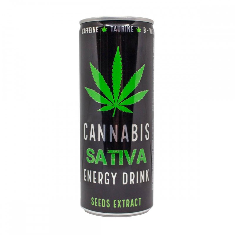 Nápoj energetický Cannabis 250ml Plech