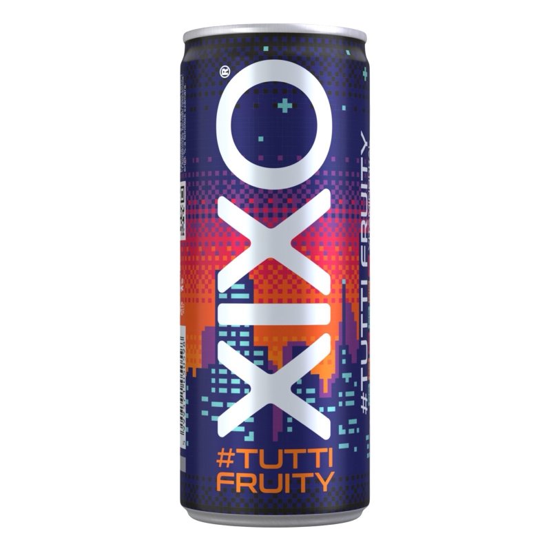 Nápoj Xixo Tutti-Fruity 250ml plech