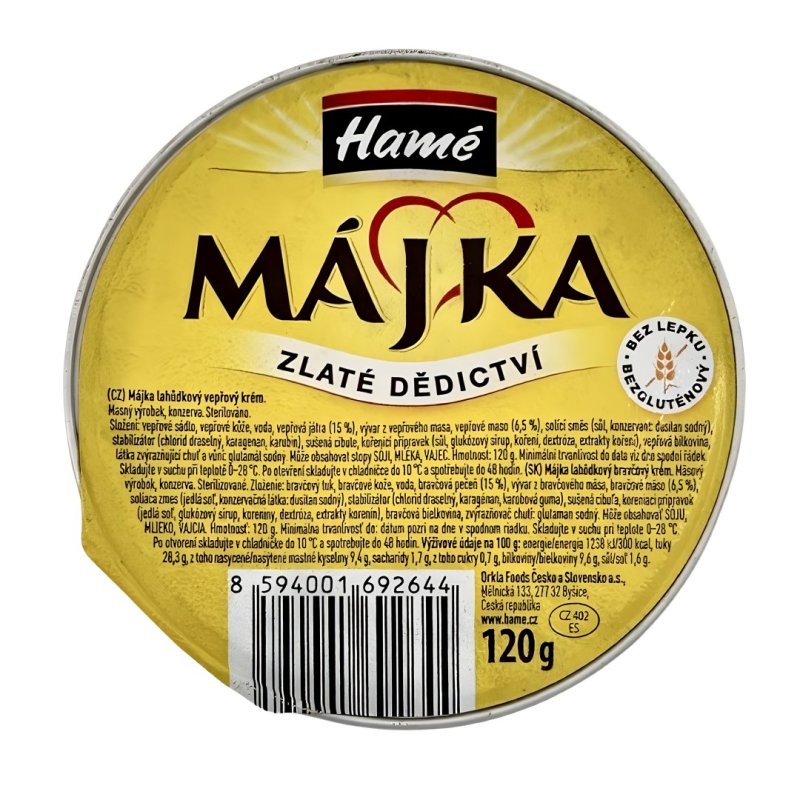 Nátierka Májka 120g Hamé