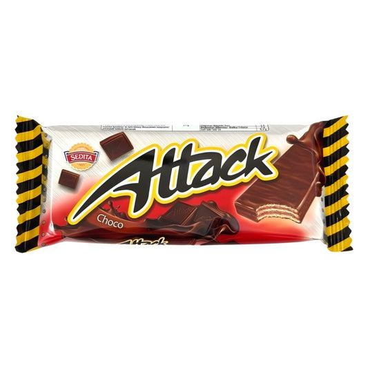 Oblátky Attack Čokoláda 30g clm.Sedita
