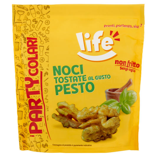 Orechy Vlašské ochutené Bazalkové Pesto 100g Life