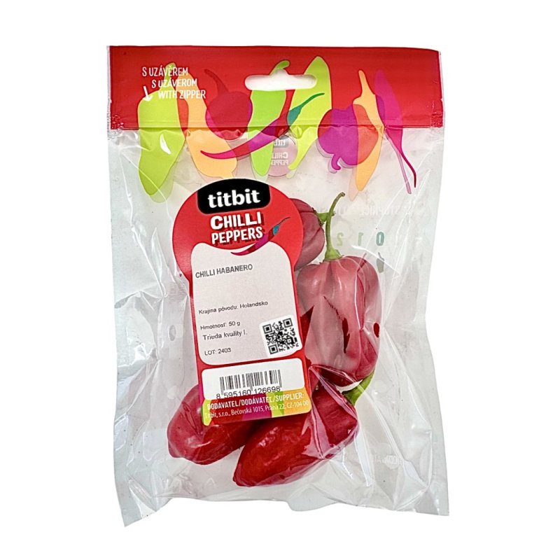 Paprika chilli červené RAWIT 50g