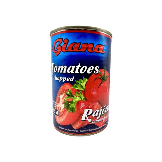Paradajky Lúpané Krájané 425ml Giana