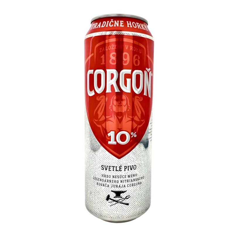 Pivo Corgon 10% 0,55l plech