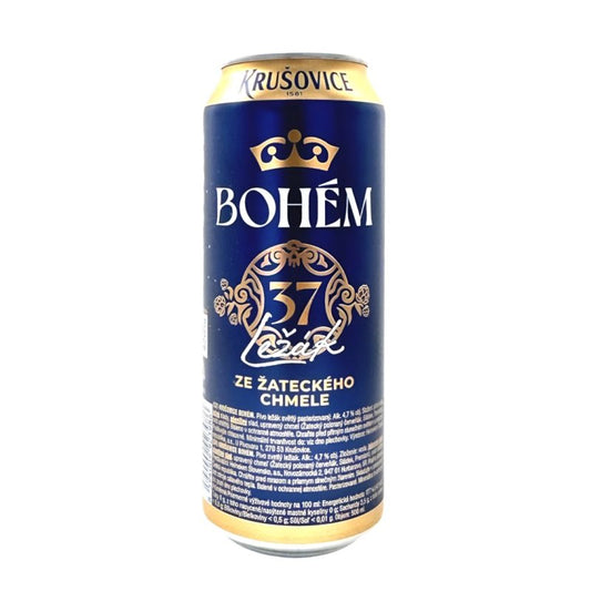 Pivo Krušovice Bohém 0,5l plech