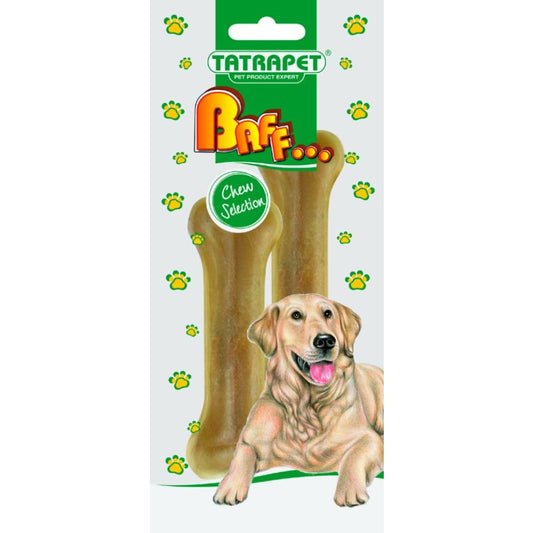 Pochúťka pes kosť byvol 11cm 2ks BAFF