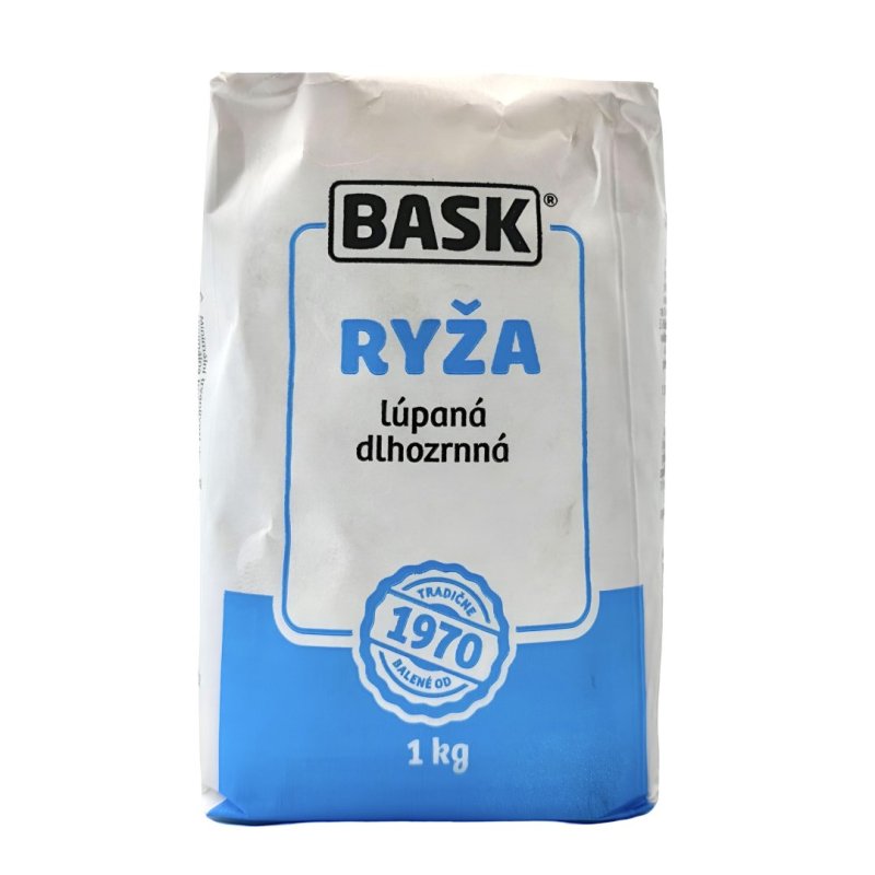 Ryža Dlhozrnná 1kg Bask
