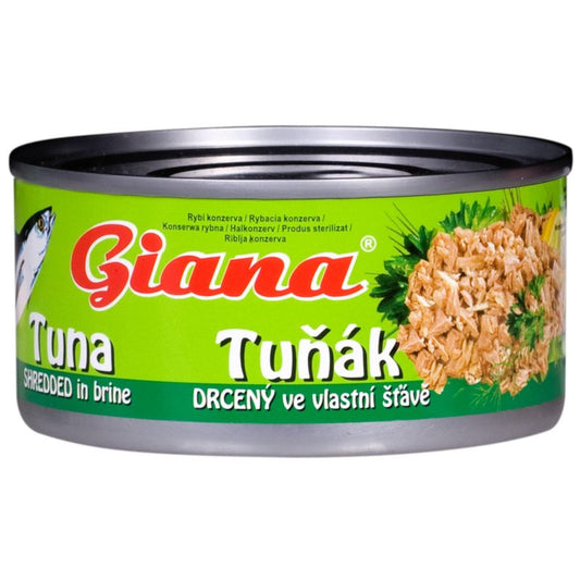 Tuniak drvený vlastná šťava 170g Giana