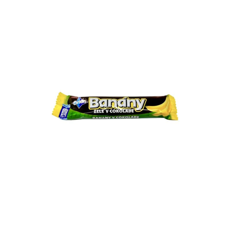 Tyčinka čokoládová Banány v čokoláde 45g Orion