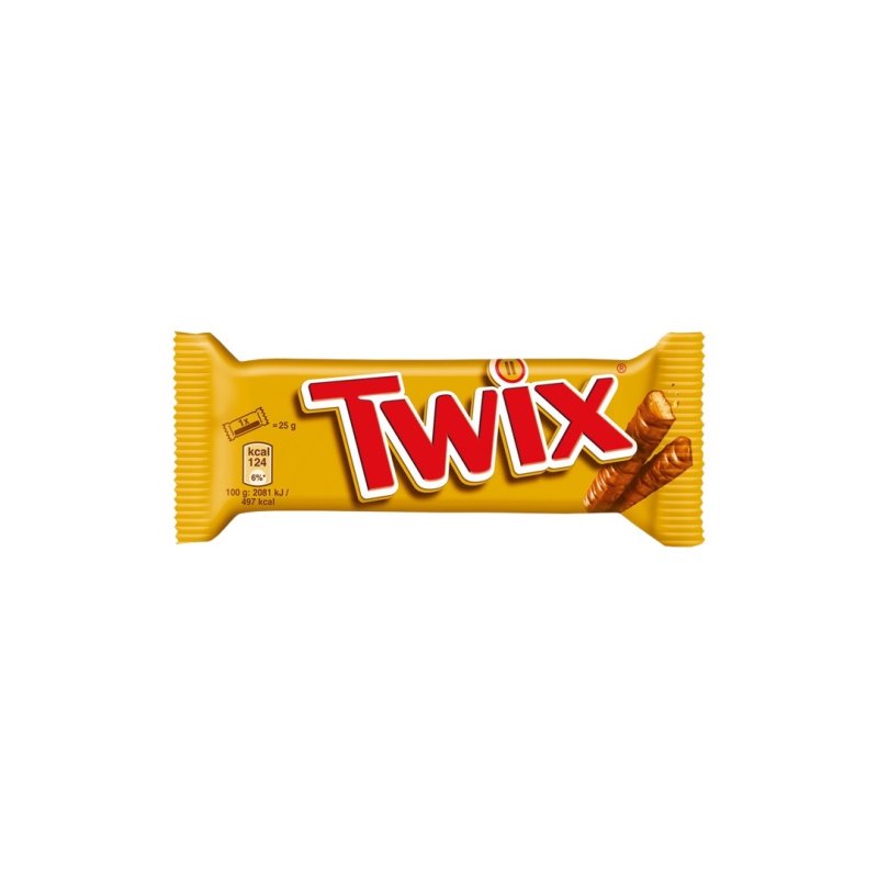 Tyčinka čokoládová Twix 50g